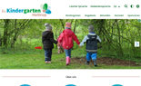 Abbildung der Startseite von Ev. Kindergarten Holtrup