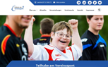 Abbildung der Startseite von Teilhabe am Vereinssport